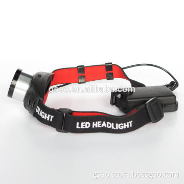 Cree ZOOM Rechargeable LED headlamp strobe light china manufacturer